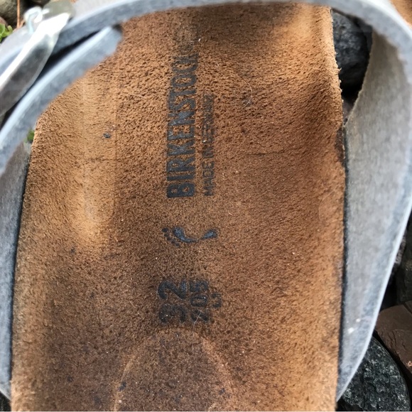 💙Birkenstock Gizeh Silver Thong Sandal - Picture 3 of 13